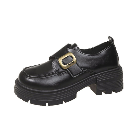 Damen Modische Slipper mit dekorativer Schnalle und rutschfester Sohle EB