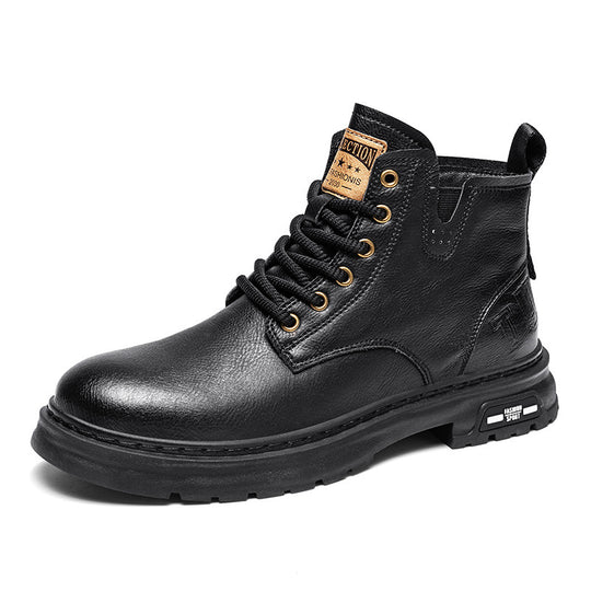 Herren robuste Lederstiefel EB
