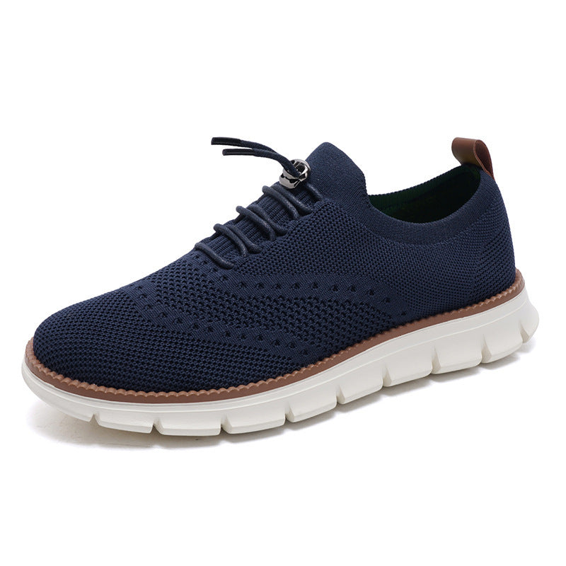 Damen Atmungsaktive Schnür-Sneaker mit flexiblem Obermaterial EB