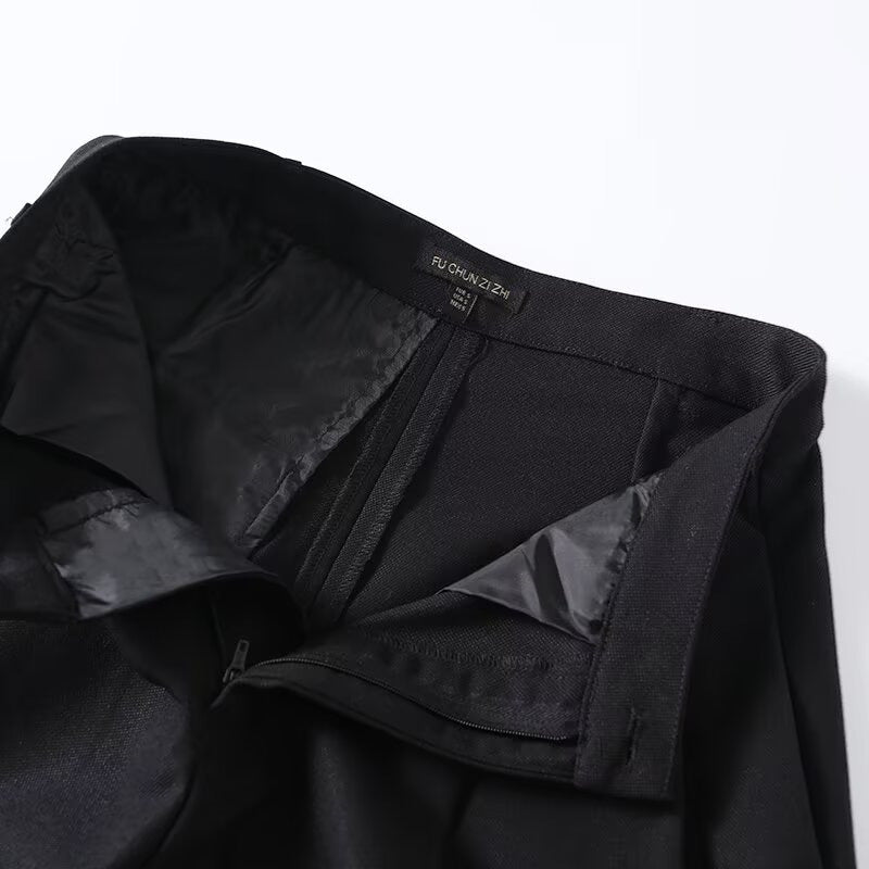 Damen Weite Palazzo-Hose mit eleganter Schnittführung und feiner Textur EB