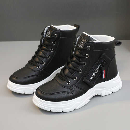 Damen High-Top Sneakers mit dämpfender Sohle und trendigem Design EB