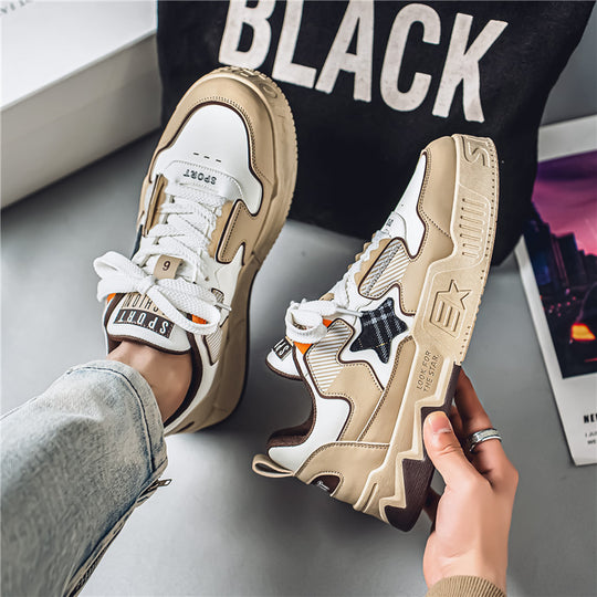 Damen modische Sneakers mit innovativem Design und dämpfender Laufsohle EB