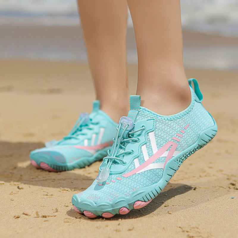 Damen Wassersportschuhe mit rutschfester Sohle und atmungsaktivem Design EB