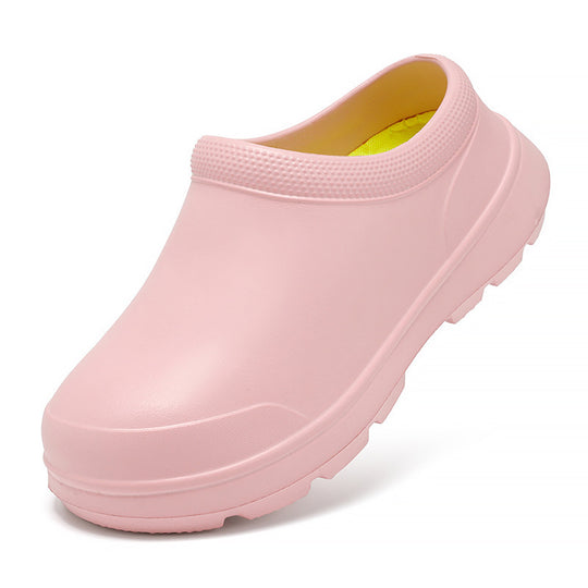 Damen Rutschfeste und leichte Clogs aus flexiblem Material EB
