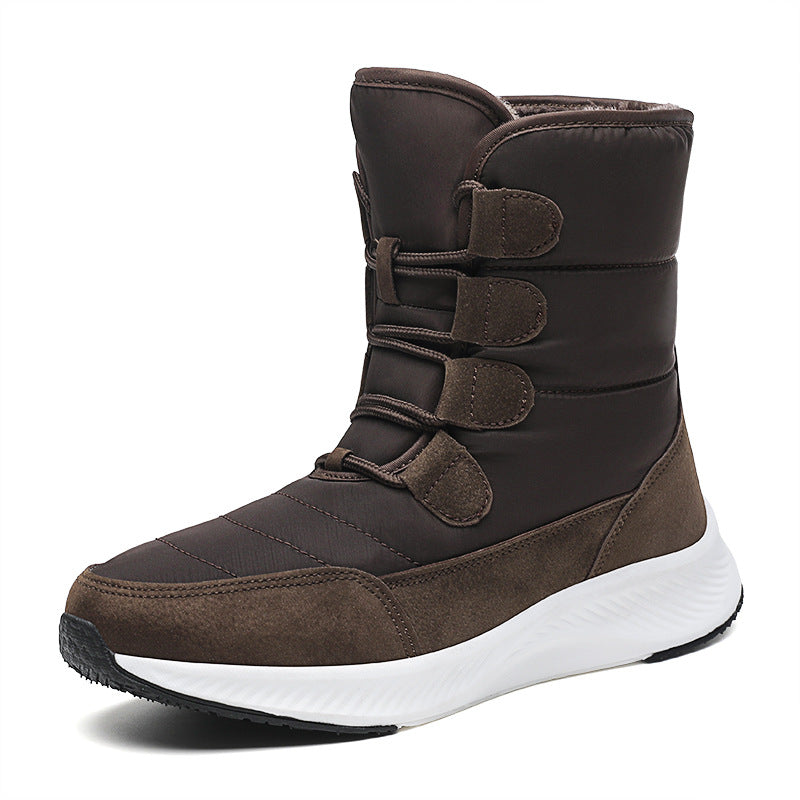Damen Winterstiefel mit rutschfester Sohle und isolierender Fütterung EB