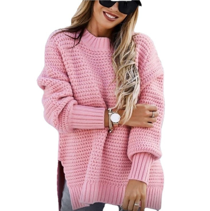 Damen Kuscheliger Strickpullover im lässigen Oversize-Schnitt EB