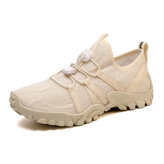 Damen Sportliche Aqua-Laufschuhe mit atmungsaktivem Obermaterial und flexiblem Schnellschnürsystem EB