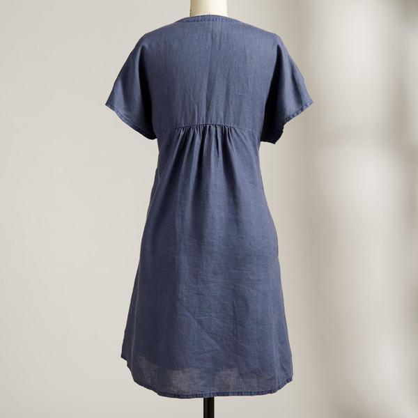 Damen lässiges Strandkleid EB