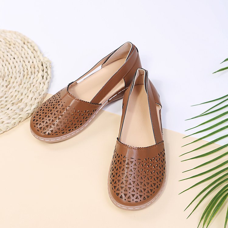 Damen Luftige Clogs mit besonders atmungsaktivem Lochdesign und komfortabler Laufsohle EB