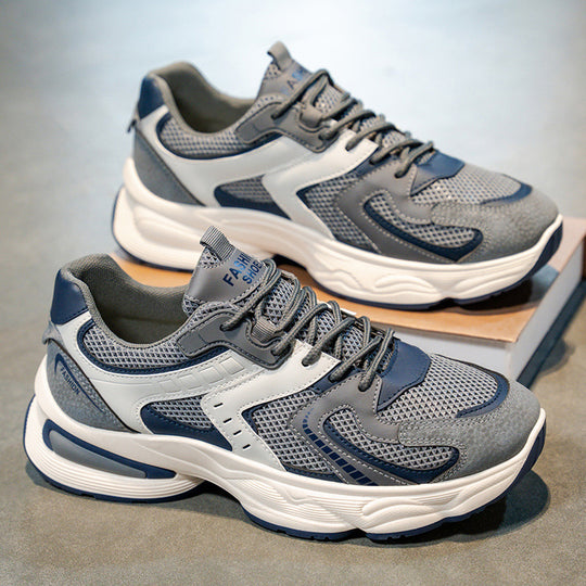 Damen Sportliche Sneakers mit atmungsaktiver Netzstruktur und ergonomischer Dämpfung EB