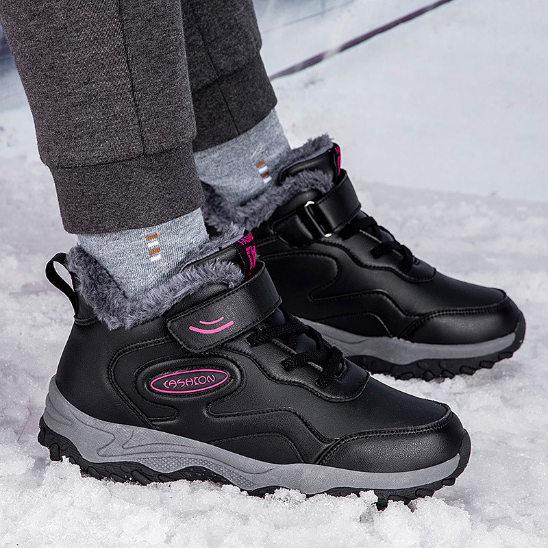 Damen Winterfestige Wanderschuhe mit isolierendem Futter und rutschfester Sohle EB