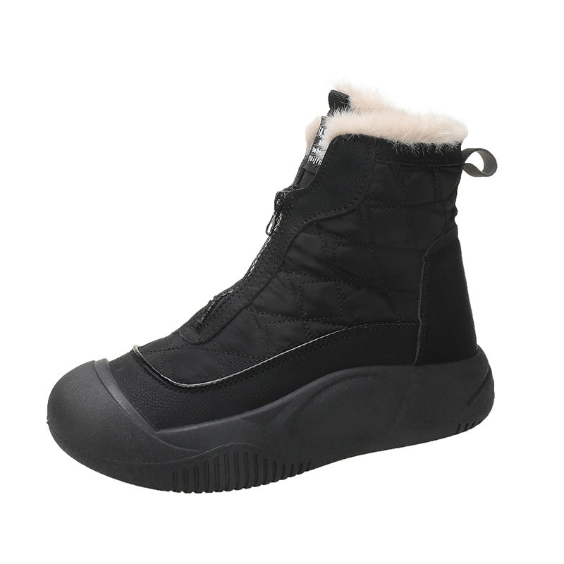 Damen isolierte Winterstiefel mit bequemem Warmfutter EB