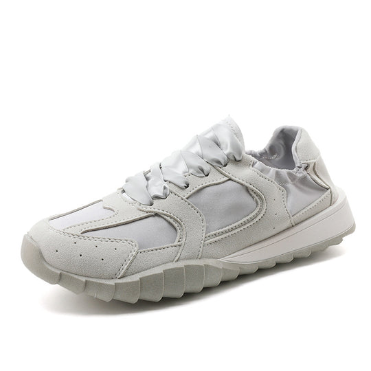 Damen Sportliche Sneakers mit atmungsaktiver Mesh-Oberfläche und stoßdämpfendem Profil EB