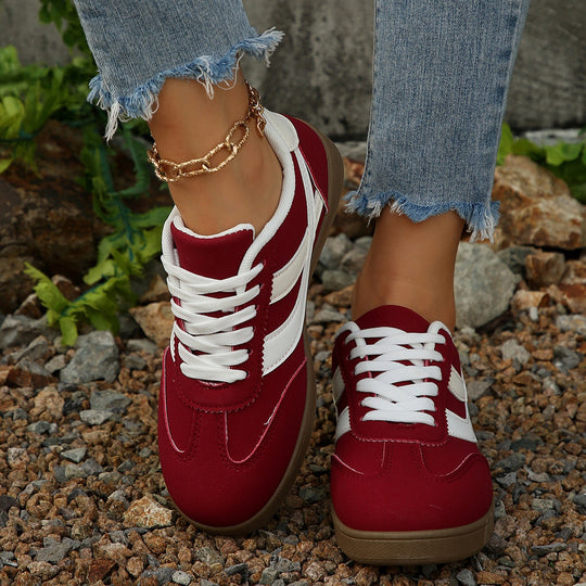 Damen Sneakers mit modischem Design und dämpfender Sohle EB