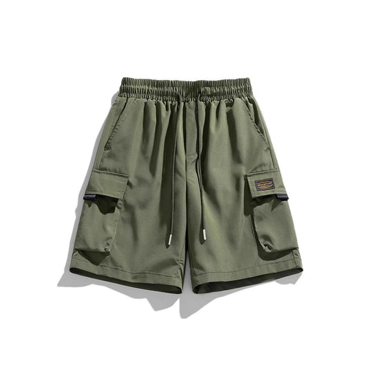 Herren Cargo-Shorts mit elastischem Bund und praktischen Taschen EB