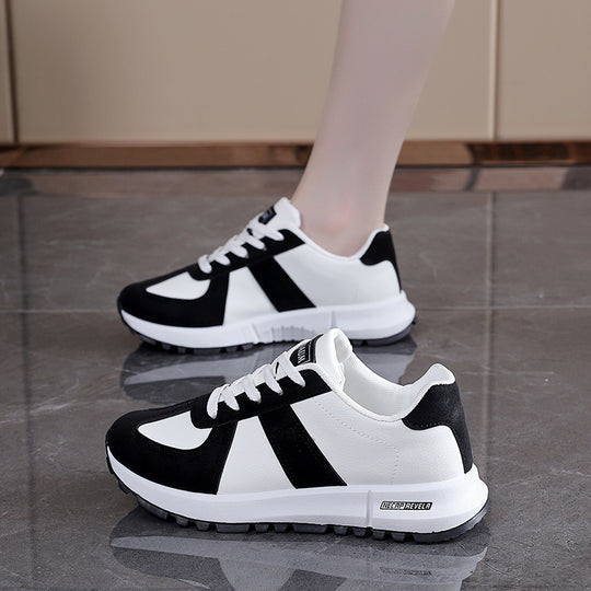Damen Sportliche Sneakers mit trendigem Tiermuster EB