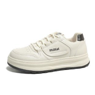 Damen modische Sneakers mit weichem Obermaterial und stoßdämpfender Sohle EB