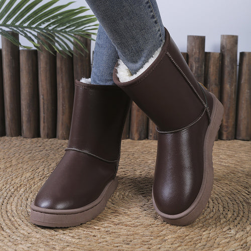 Damen Kuschelige Winterboots EB