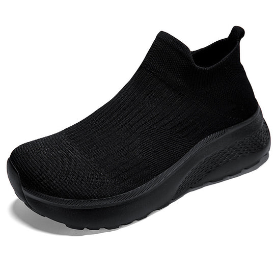 Damen Stricksneaker mit elastischem Schaft und dämpfender Sohle EB