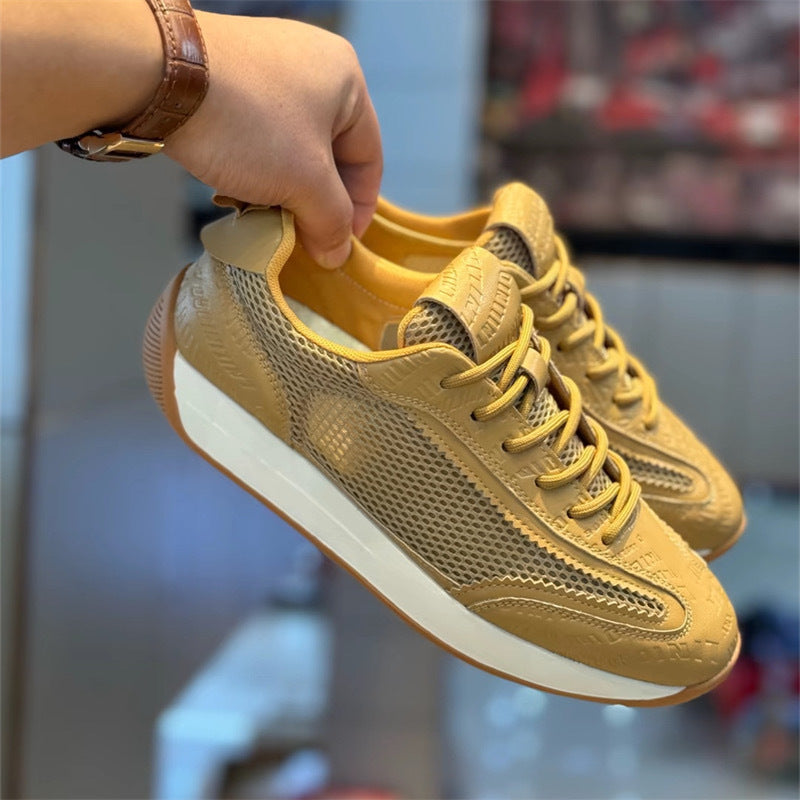 Damen Sportliche Lauf- und Freizeitschuhe mit atmungsaktiver Mesh-Oberfläche und dämpfendem Fußbett EB