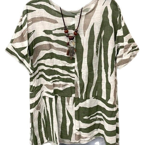 Damen Leichtes Safari-Shirt EB