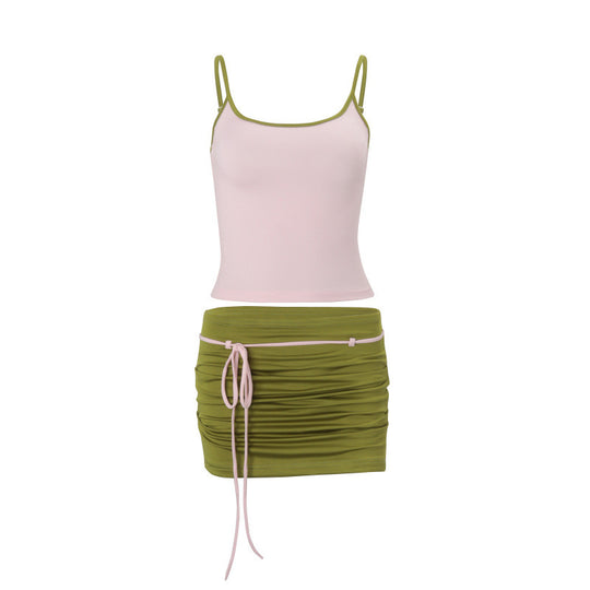 Damen körperbetontes Spaghetti-Top EB