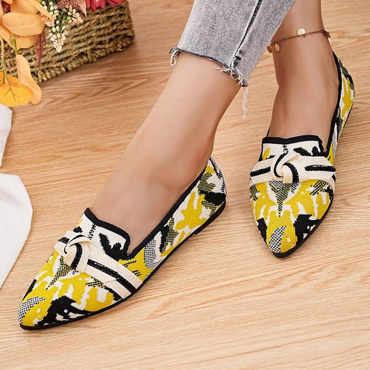 Damen Atmungsaktive und modische Slip-On Ballerinas EB
