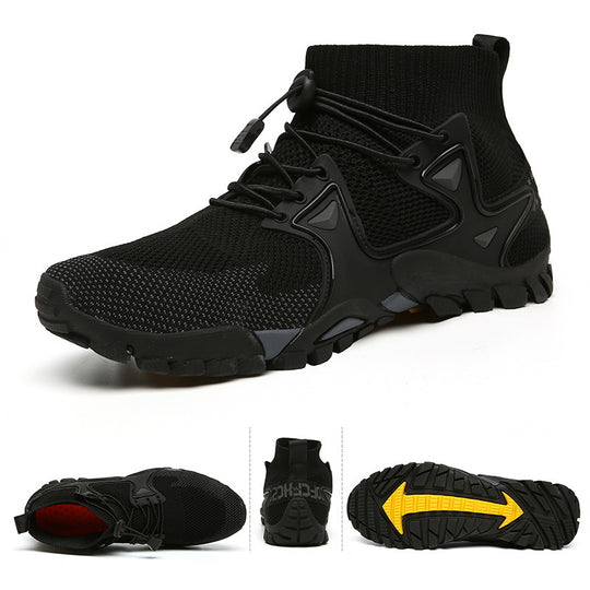 Damen Sportliche Wanderschuhe mit atmungsaktiver Mesh-Oberfläche und stabilisierenden Eigenschaften EB