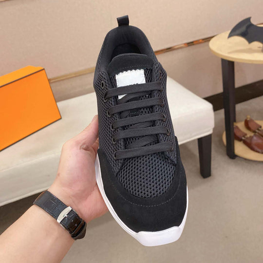 Damen Sportliche Sneakers mit atmungsaktiver Mesh-Oberfläche und rutschfester Sohle EB