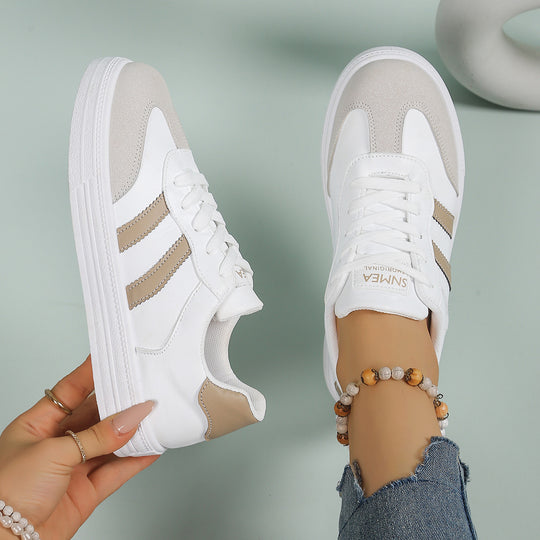 Damen Sportliche Sneaker mit gepolsterter Innensohle und atmungsaktivem Obermaterial EB
