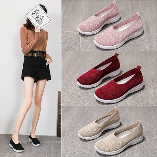 Damen Flexible und ergonomische Ballerinaschuhe EB