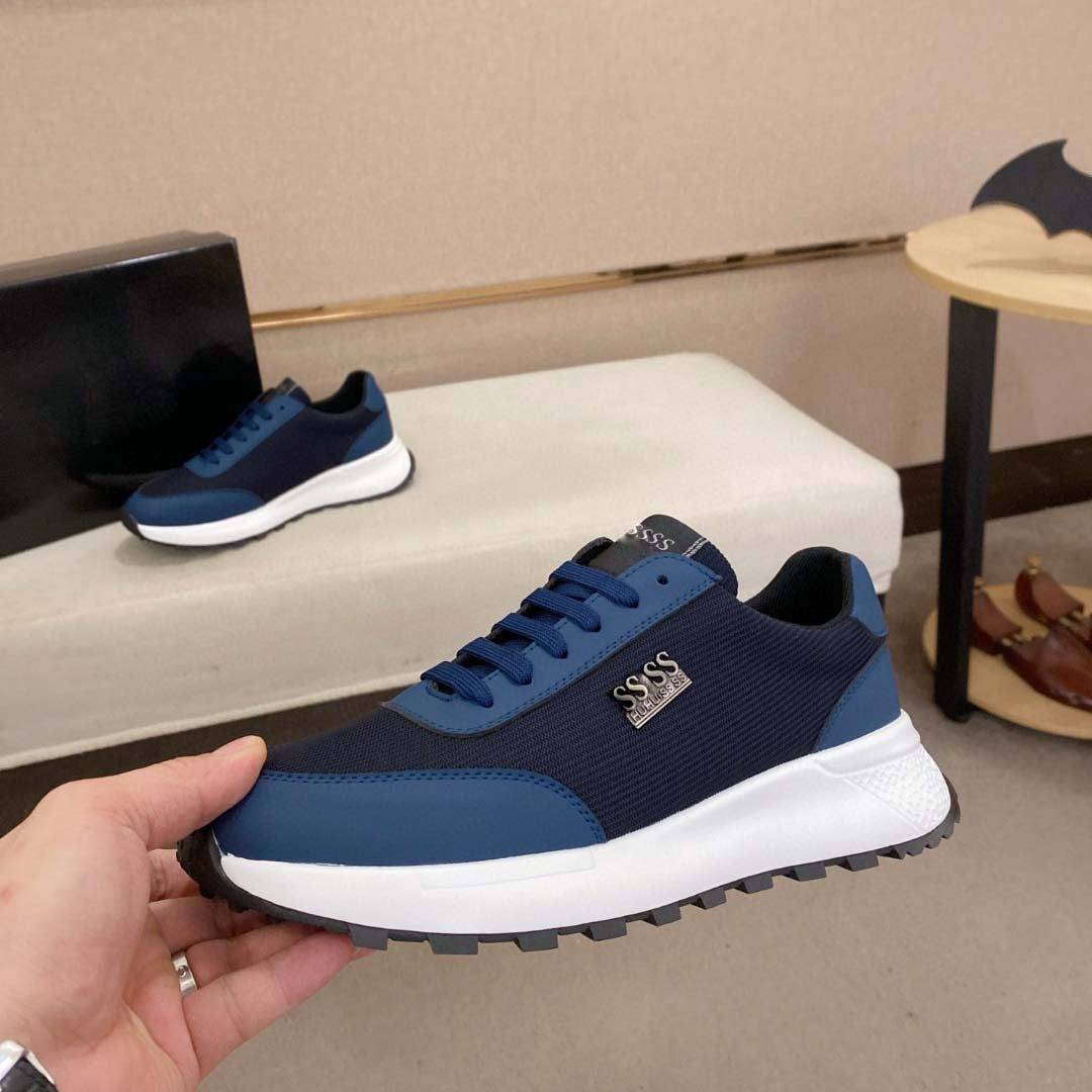 Damen Sportliche Sneakers mit rutschfester Laufsohle und atmungsaktivem Obermaterial EB