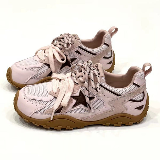 Damen Sportliche Trailrunning-Sneaker mit atmungsaktivem Obermaterial und rutschfester Sohle EB