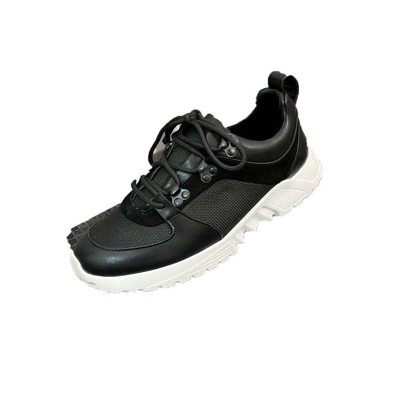 Damen Sportliche Trend Sneakers mit atmungsaktiven Mesh-Details und robustem Design von EB