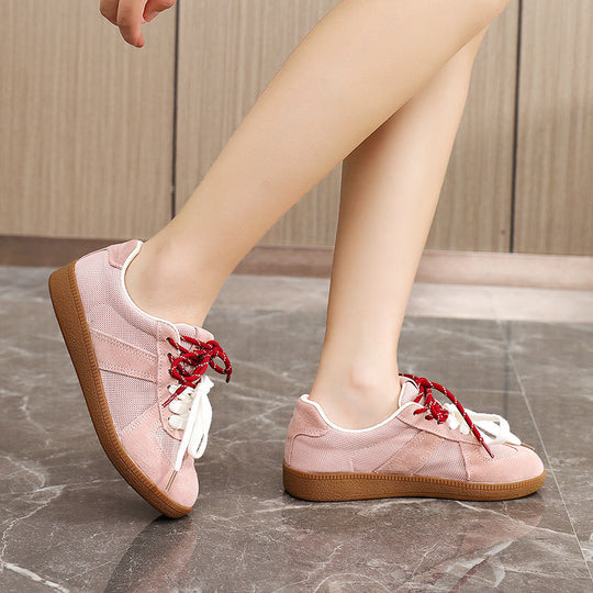 Damen Sportliche Sneakers mit atmungsaktiver Netzstruktur und bequemer Dämpfung EB