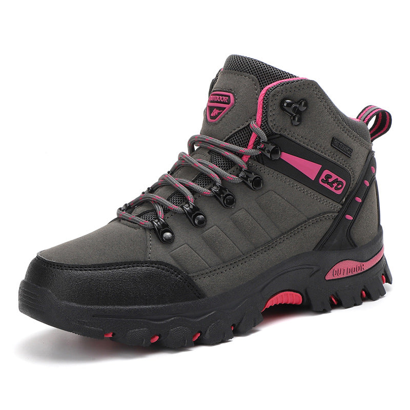 Damen Hochwertige und wasserdichte Wanderschuhe mit rutschfester Sohle und atmungsaktivem Obermaterial EB
