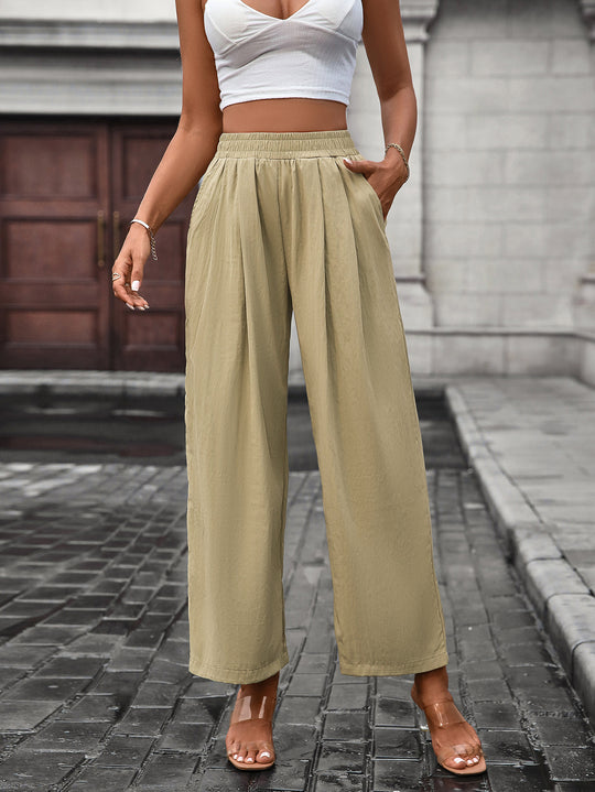 Damen weite Chinohose EB