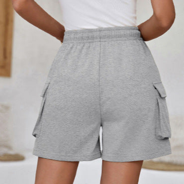 Damen Casual Cargo Shorts EB