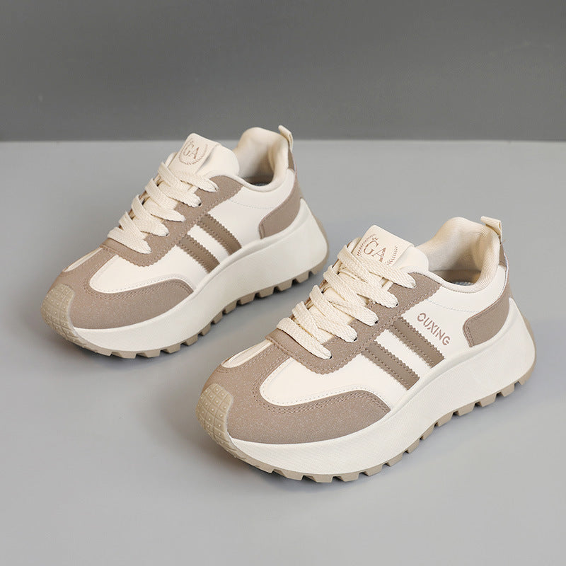 Damen Sportliche Sneakers mit dämpfendem Profil und atmungsaktiver Mesh-Oberfläche EB