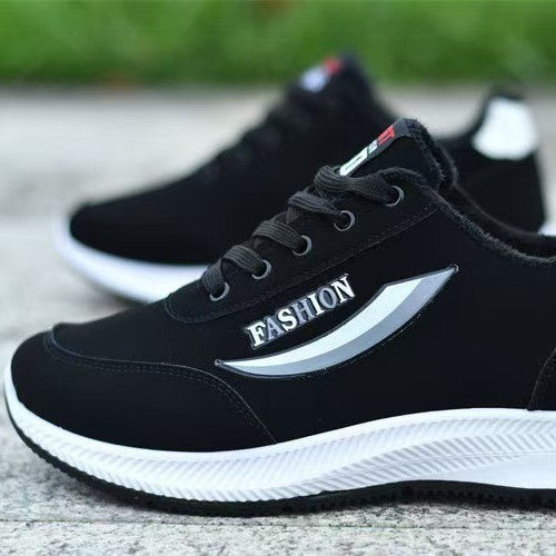 Damen Sportliche Sneaker mit atmungsaktiver Oberflächenstruktur und dämpfender Sohle EB