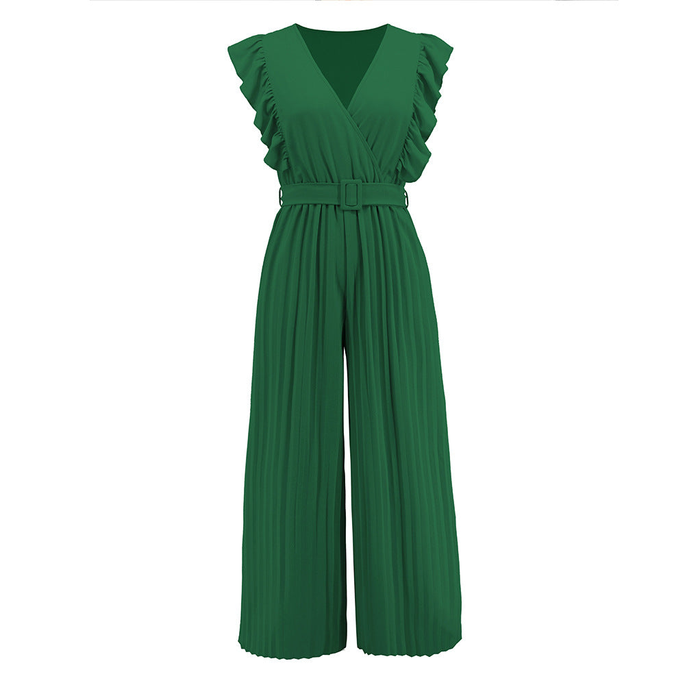 Jumpsuit mit Gürtel