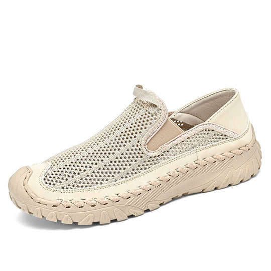 Damen Atmungsaktive Slip-On Sneakers mit Ergonomischem Design EB