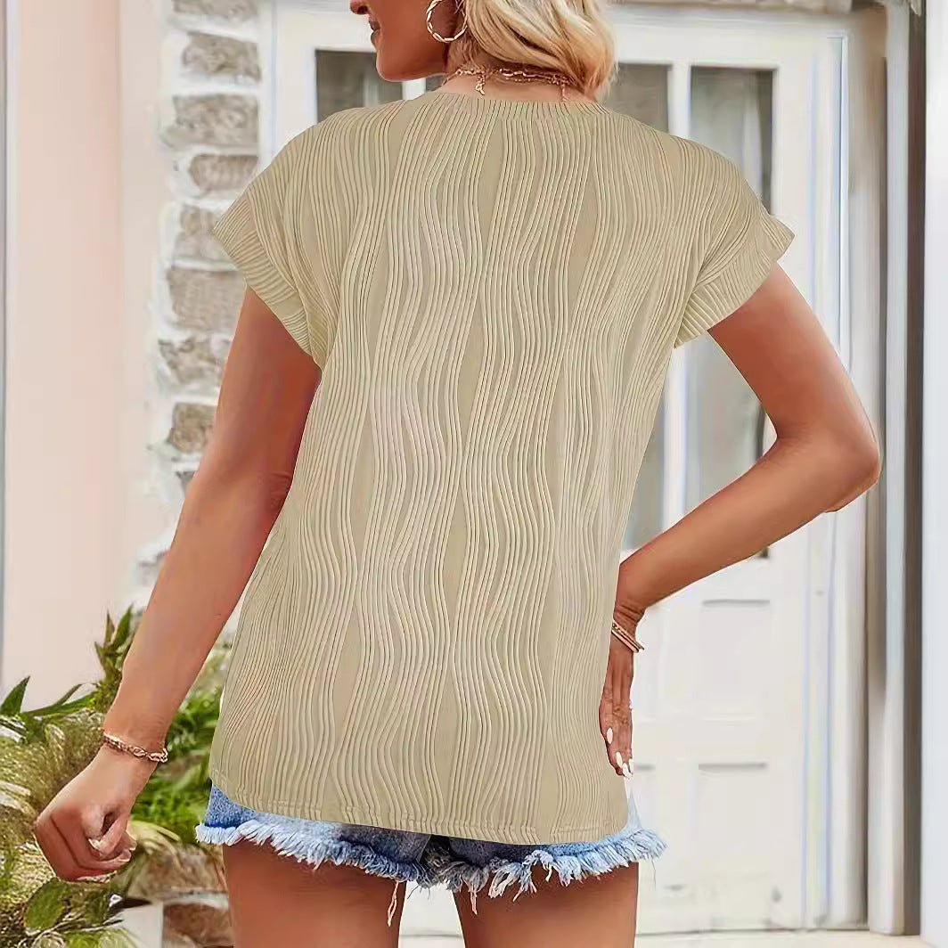 Damen Strukturierte Bluse EB