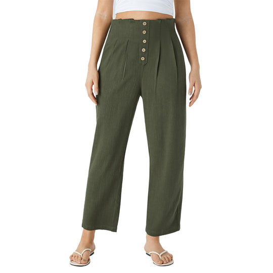 Damen Hochwertige Stoffhose EB