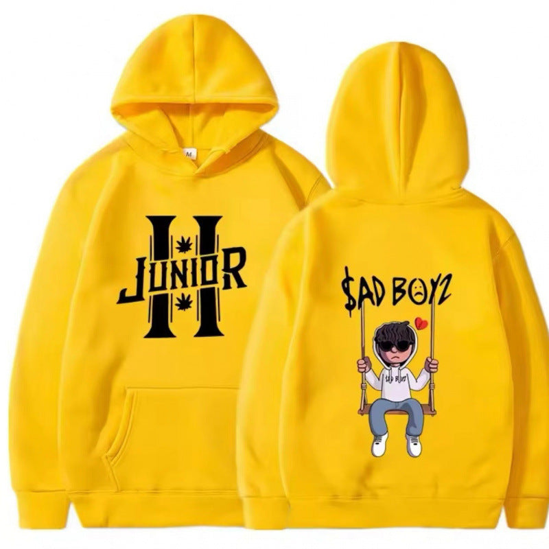 Damen Hoodie mit einzigartigem grafischen Design und gemütlicher Passform EB