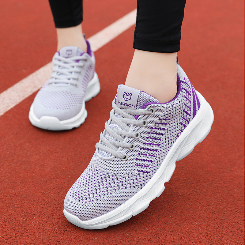 Damen Atmungsaktive Sportschuhe mit rutschfester Sohle EB