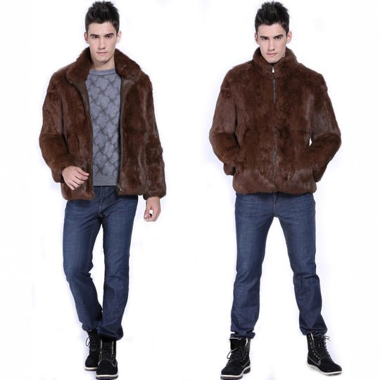 Herren Kunstpelzjacke EB