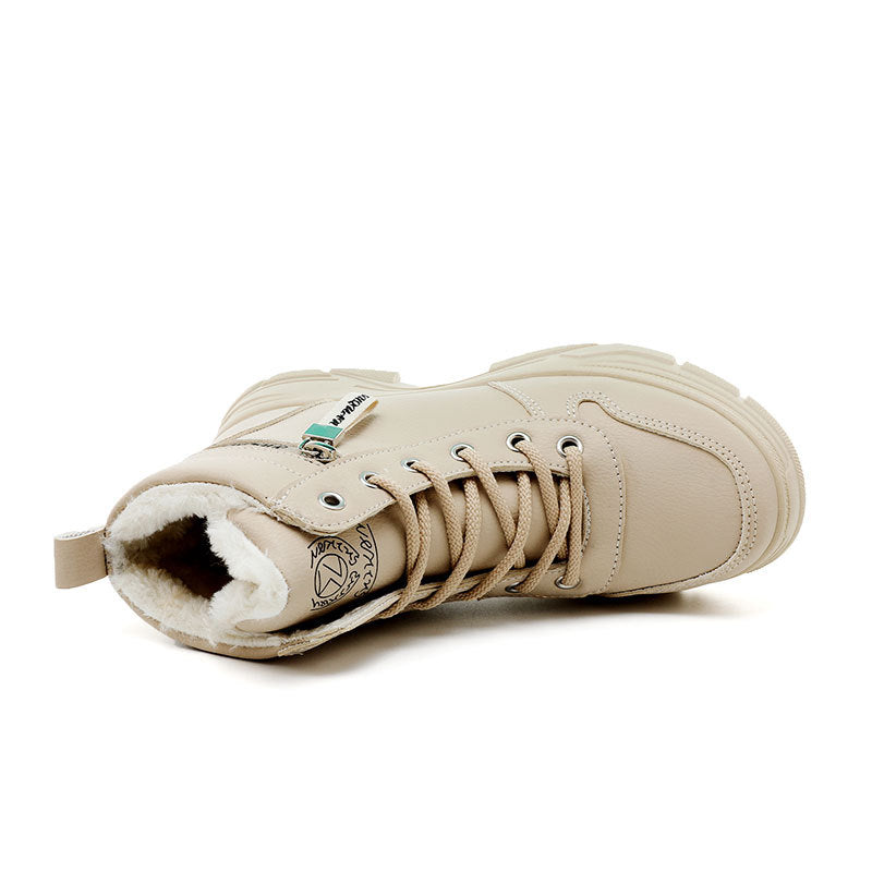 Damen High-Top Winterstiefel mit Warmfutter und rutschfester Sohle EB