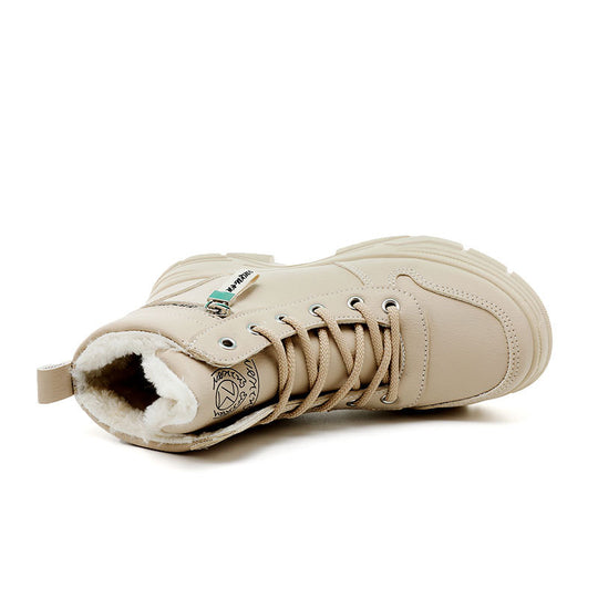 Damen High-Top Winterstiefel mit Warmfutter und rutschfester Sohle EB