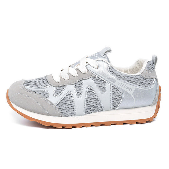 Damen Atmungsaktive Sport Sneakers mit rutschfester Sohle und dämpfendem Fußbett EB